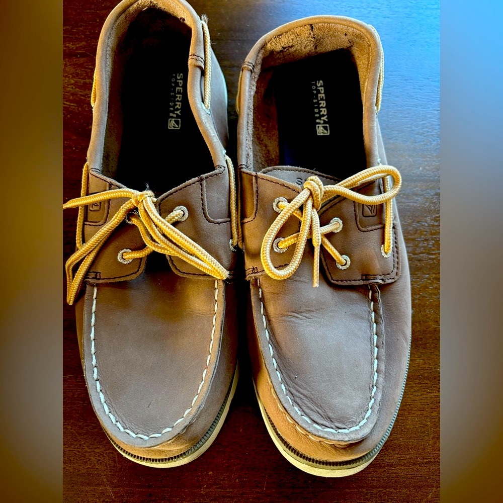 SPERRY BOYS LEEWARD BOAT SHOE